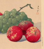 Hasui: Grapes and Apples (Sold)