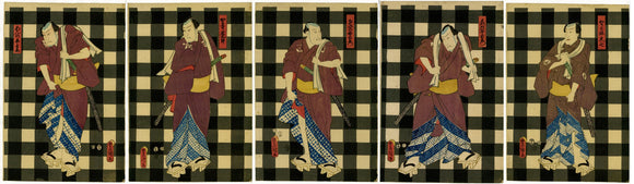 Kunisada: Five Brave Men