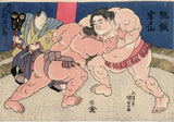 Kunisada: Sumo Wrestlers (Sold)