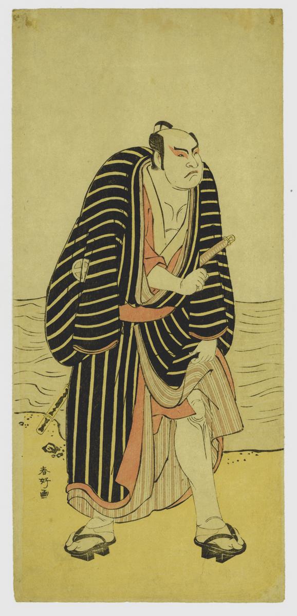 Katsukawa Shunkō: Kabuki portrait