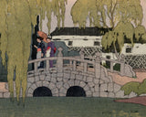 Yoshida: Willow and Stone Bridge (Sold)