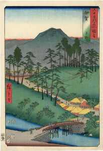 Hiroshige: Ueno in Iga Province