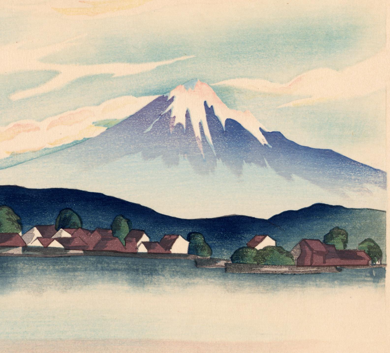 山村耕花：富士山の眺め（販売） – Egenolf Gallery Japanese Prints