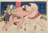 Kunisada: Sumo Wrestlers