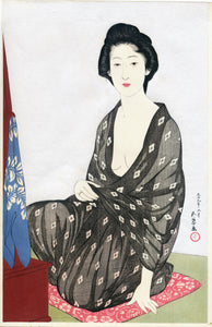 Hashiguchi Goyō: Woman In a Summer Kimono