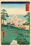 Hiroshige: Mount Asuka in the Eastern Capital (Tôto Asukayama)