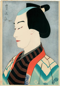 Yamamura Kōka: Actor against a mica background. Toyonari (also known as Kôka) is best known for his actor prints.