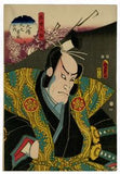 Kunisada II: Kabuki portrait (Sold)