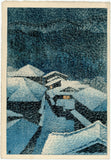 Hasui: Hataori, Shiobara (Shiobara Hataori) (Sold)