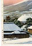 Hasui: Clearing After a Snowfall, Yoshida (Sold)