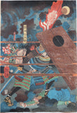 Yoshitoshi: Masakiyo at Shinshiu Castle During the Conquest of Korea (Sold)