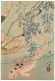 芳年：水泳鯉の三連祭壇画（販売）