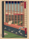 Hiroshige: Asakusa Ricefields and Torinomachi Festival (Sold)