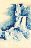 Chikanobu: Beauty Admiring Kirifuri Waterfall