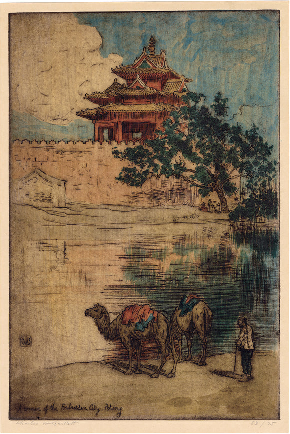 Charles W. Bartlett: A Corner of the Forbidden City, Peking