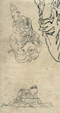 Kawanabe Kyōsai (School of): Picture of Taishun (Shunshi) of Paragon of Filial Piety (Sold)