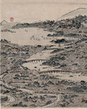 Kitao Masayoshi 北尾政美: Oversized Bird's Eye View of Edo 江戸 (Reserved)