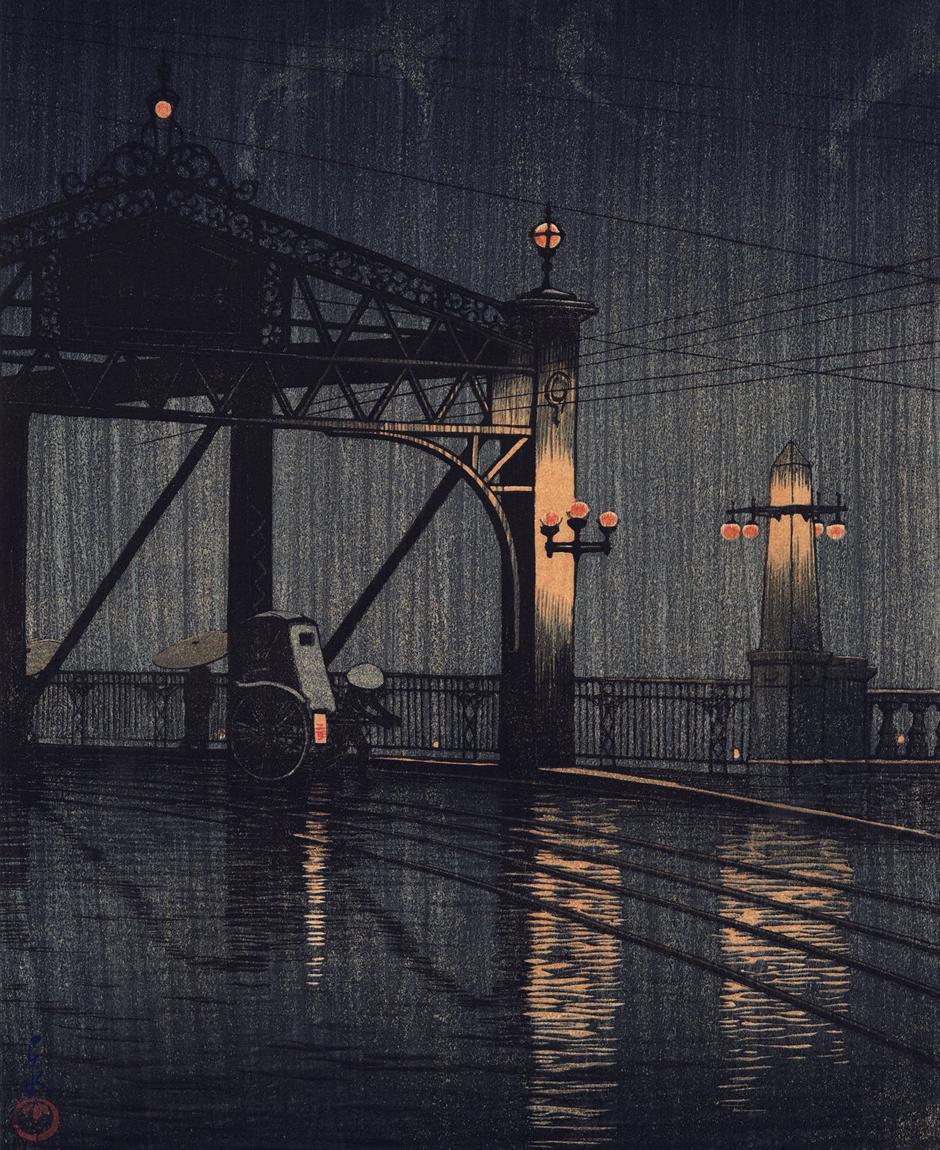 Hasui 巴水: Shin-Ohashi 新大橋 (Sold) – Egenolf Gallery