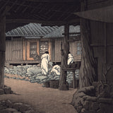Hasui: Chiisan Chunum Temple, Korea (Sold)