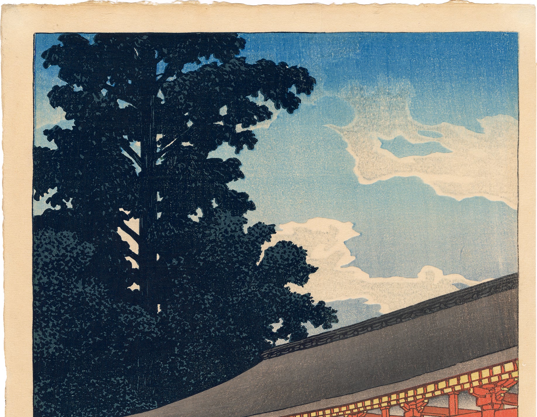 蓮井巴水：奈良県春日神社春日大社（販売済み） – Egenolf Gallery