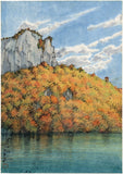Hasui 巴水: Watercolor Painting of Lake Towada