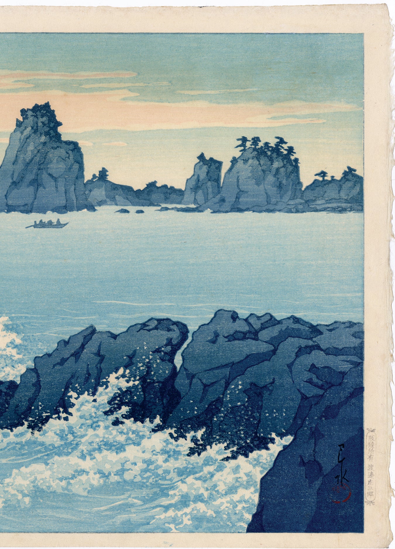 Hasui 川瀬巴水: Ose, Izu 伊豆大瀬 (SOLD) – Egenolf Gallery