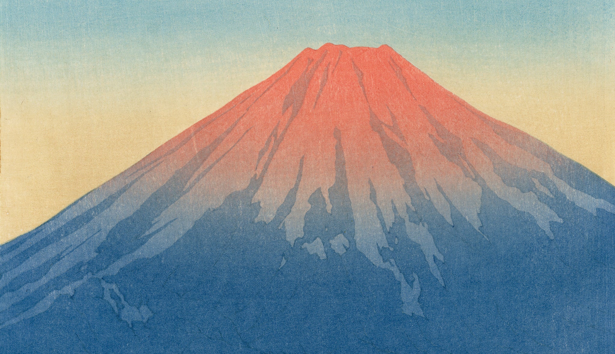 4111 外国切手アイスランド1972年 HERDUBREID 山と草花の風景