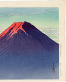 Hasui 巴水: Dawn at Mount Fuji 明ゆく富士 (Sold)