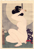 Hirano Hakuho 平野白峰: Arranging Hair After the Bath (SOLD)