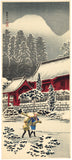 ヒロアキ：雪後の箱根神社（販売済み）