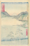Hiroshige: Lake Suwa in Shinanao Province (Sold)
