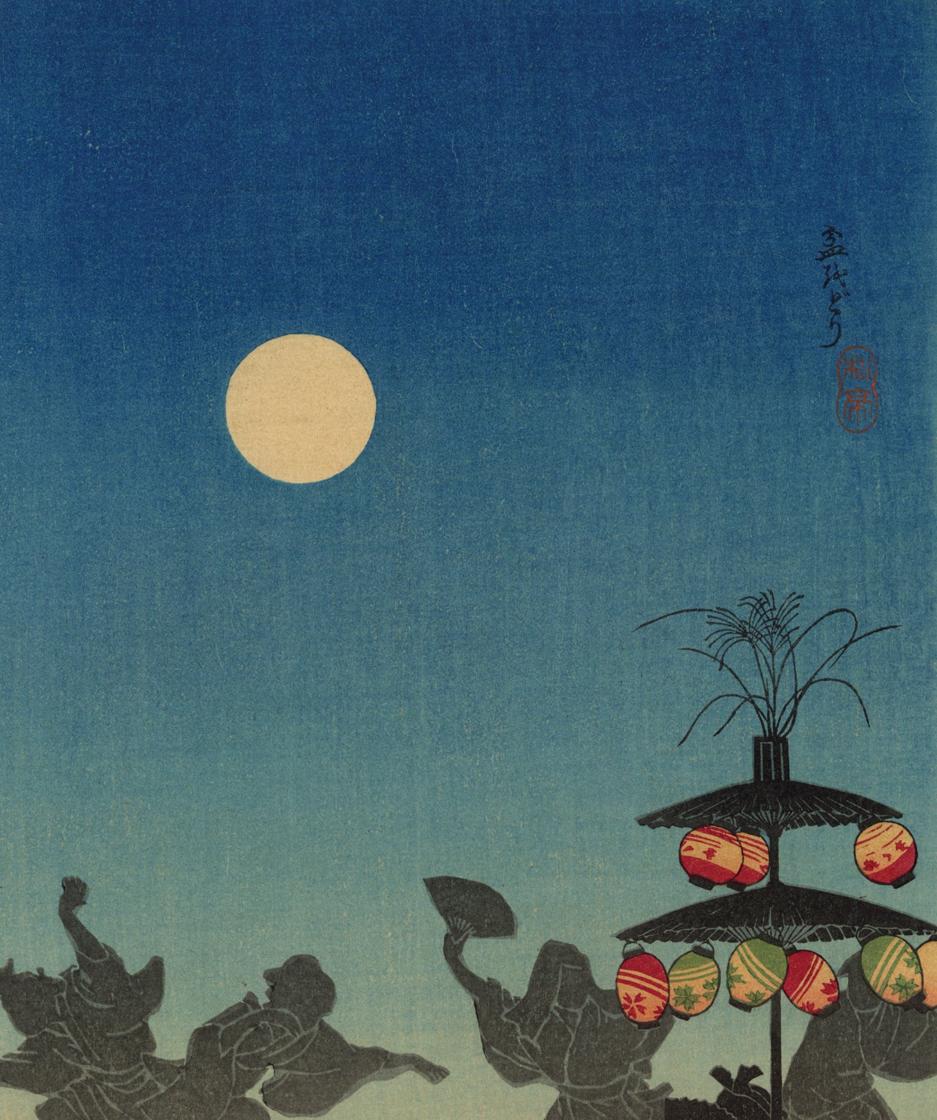 高橋弘明（松亭）木版画 葛飾 高橋松亭（弘明）画