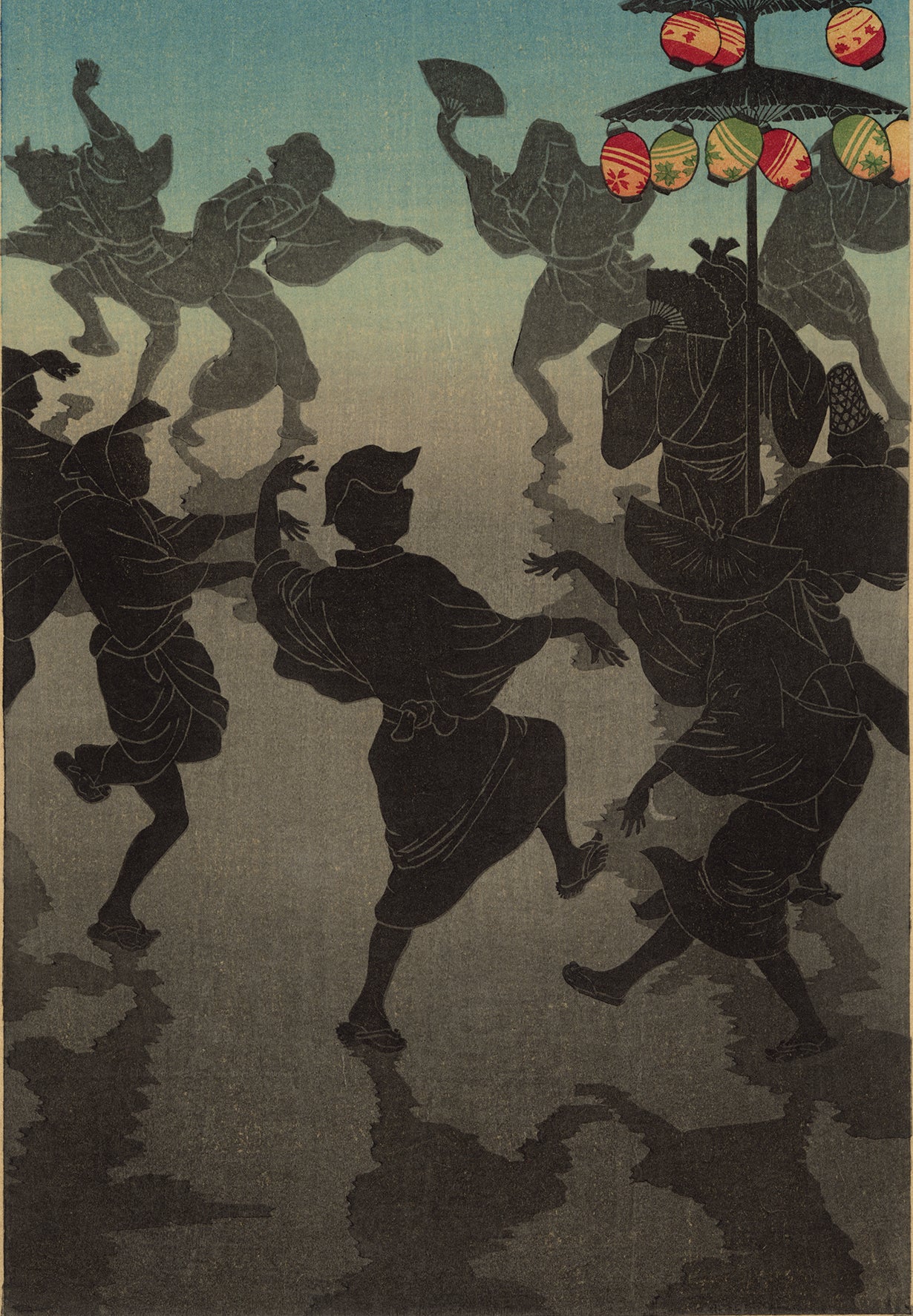 高橋弘明（松亭）木版画 葛飾 高橋松亭（弘明）画