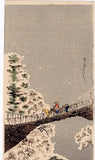Hiroaki: Kiso Gorge in Snow (Sold)