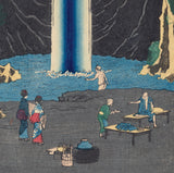 Hiroshige: Fudo Falls, Oji (Sold)