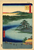 Hiroshige: Robe-Hanging Pine from 100 Views of Edo (Sold)