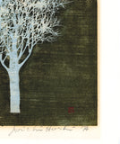 Hoshi Jōichi: Trees (Night) Three Trees (Sold)