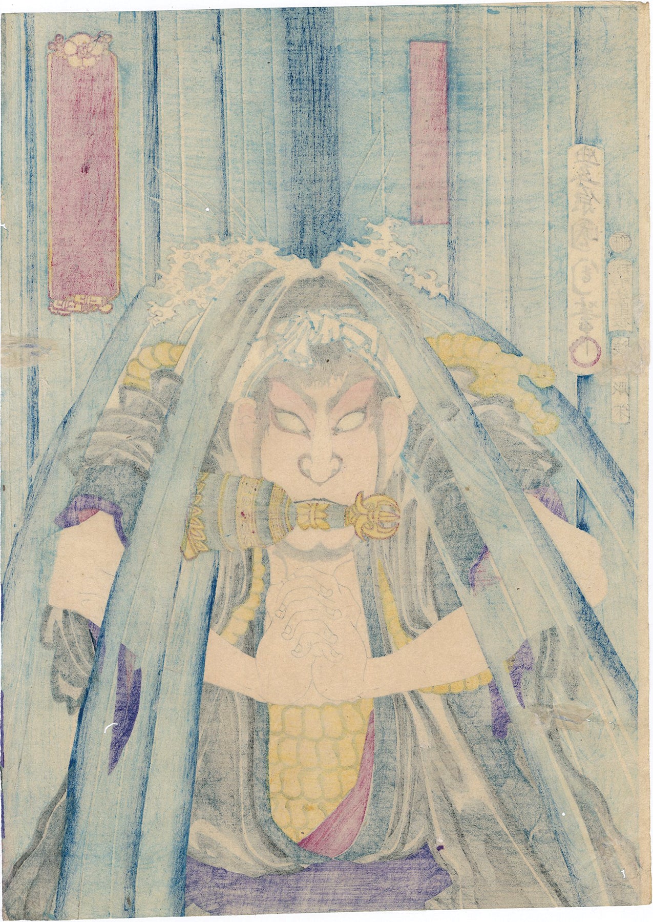 国親:四代目中村芝翫 滝下の僧文覚役(SOLD) – Egenolf 国親:四代目中村芝翫 滝下の僧文覚役(SOLD) – Egenolf