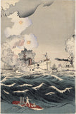 国政：日本海軍大勝利の六面絵