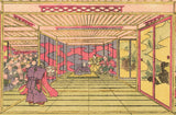 歌川国直1795-1854：47浪人からの展望プリント（販売済み）