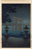 コイツ 雨の夜の宮島神社 (販売済み)