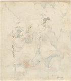 Kunisada: Surimono of Bando Mitsugoro IV as Sekibei and the Cherry Tree (Sold)
