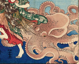 Kuniyoshi: Tamakazura; Maiden with Pearl (Sold)