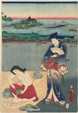 Kunisada: Prince Genji and Abalone Divers (Sold)