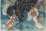 Kunisada: Taira no Tadamori and the Oil Thief