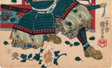 Kuniyoshi: Warrior Inaue Daikuro Masatada with Hand Cannon (Sold)