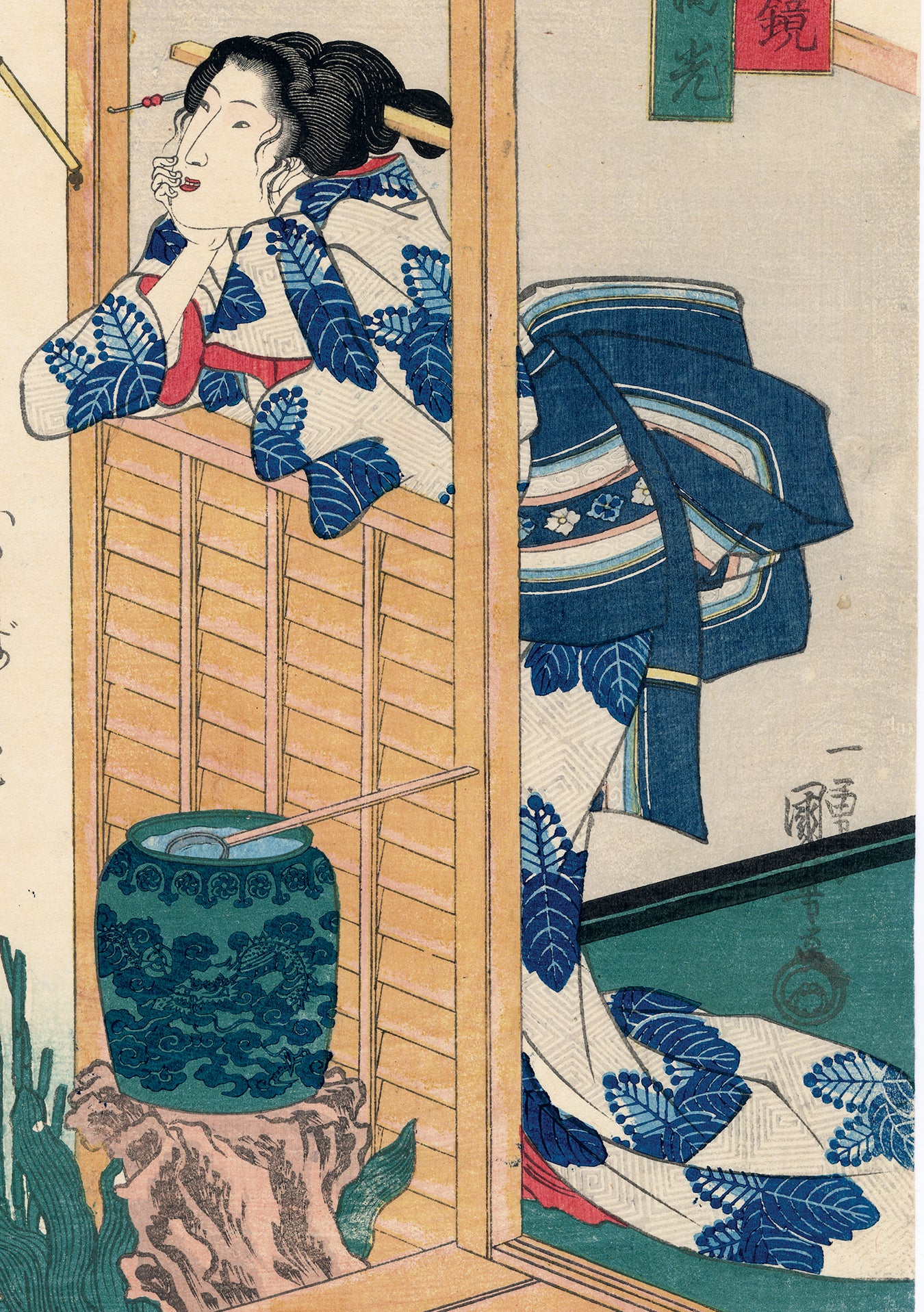 国芳国芳：歌人・藤原高光に喩えた月を見つめる美しさ – Egenolf