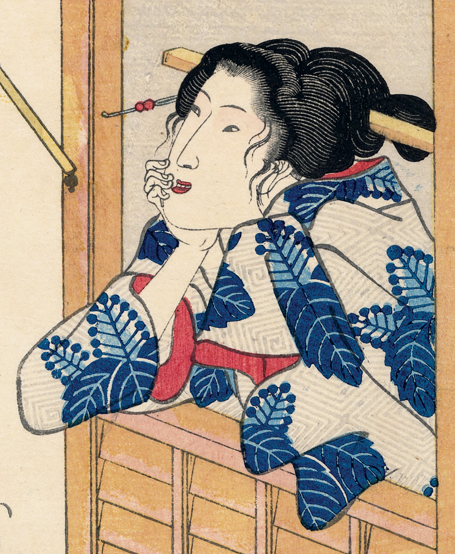国芳国芳：歌人・藤原高光に喩えた月を見つめる美しさ – Egenolf