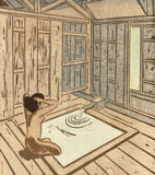 Maekawa Senpan: Woman In a Hot Spring Bath (Sold)