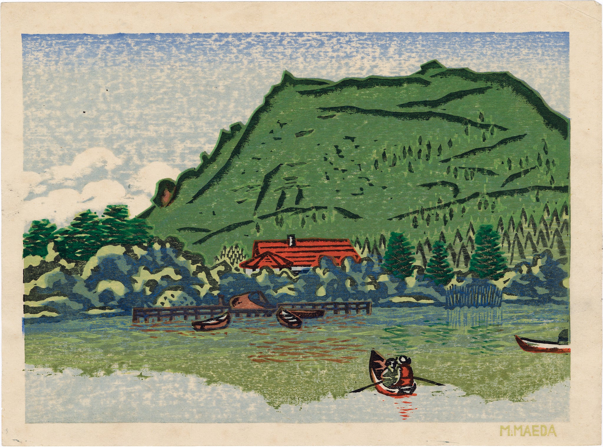 Masao Maeda: Karuizawa Heights (SOLD) – Egenolf Gallery Japanese